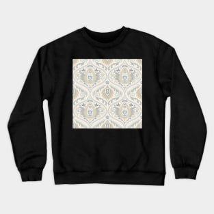 Ogee pattern with tendrils on light yellow Crewneck Sweatshirt